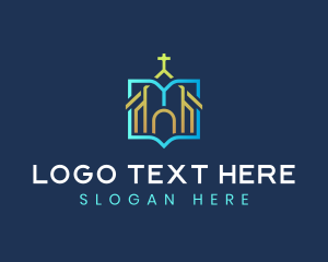 Catholic - Chapel Church Bible logo design