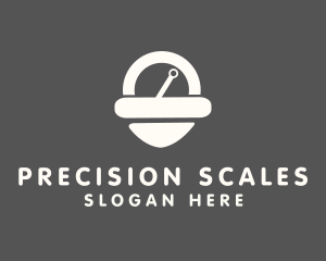 Location Pin Scale logo design