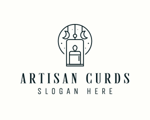 Artisanal Candle Decor logo design