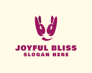 Bunny Rabbit Pet logo design