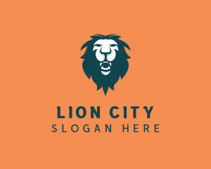 Wild Lion Mane  logo design