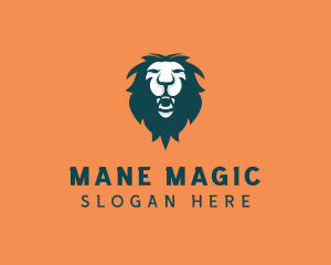 Mane - Wild Lion Mane logo design