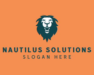 Wild Lion Mane  logo design