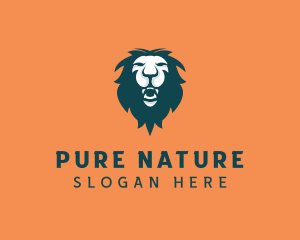 Wild Lion Mane  logo design