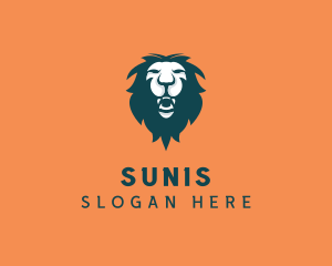 Wild Lion Mane  logo design