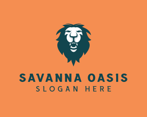 Savanna - Wild Lion Mane logo design