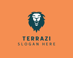 Wild Lion Mane  logo design