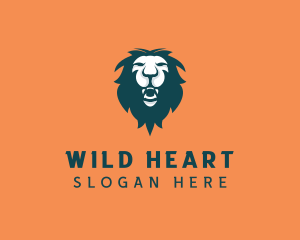 Wild Lion Mane  logo design