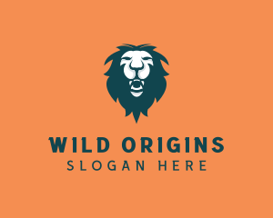 Wild Lion Mane  logo design