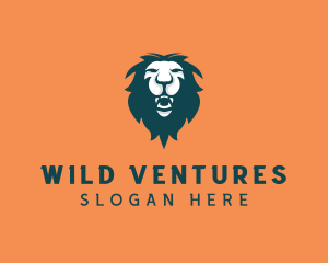 Wild - Wild Lion Mane logo design