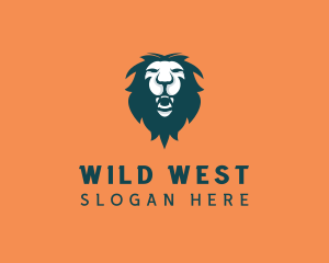 Wild Lion Mane  logo design