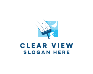 Window - Window Cleaning Maintenance logo design