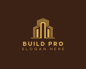 Building Construction Architect logo design