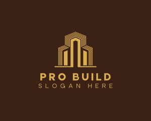 Building Construction Architect logo design