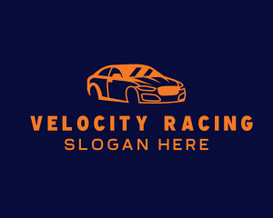 Racing Car Automotive Repair logo design