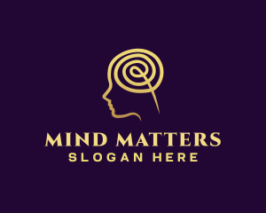Neurological - Mental Health String logo design