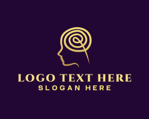Head - Mental Health String logo design