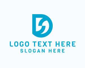 Monogram - Generic Enterprise Letter DS logo design
