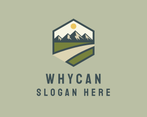 Hexagon Mountain Road Logo