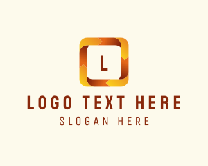 Creative Media - Square Ribbon Media logo design