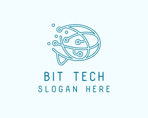 AI Brain Tech logo design