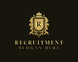 University - Regal Shield Monarchy logo design