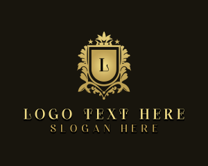 Wedding - Regal Shield Monarchy logo design