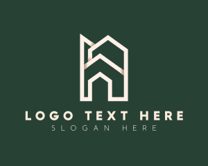 Leasing - Real Estate Housing logo design