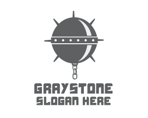 Gray - Gray Medieval Weapon logo design