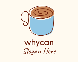 Coffee - Simple Cafe Mug logo design