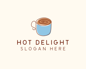 Coffee Cafe Mug logo design