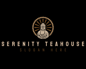 Buddha Spa Meditation logo design