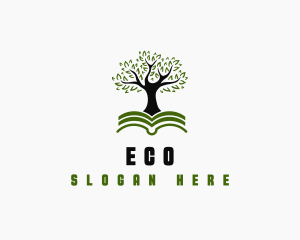 Tree Book Agriculture Logo