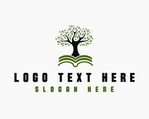 Tree Book Agriculture Logo