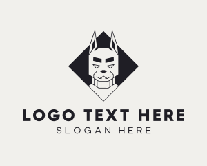 Character - Dog Cartoon Character logo design