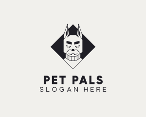 Dog Pet Character logo design