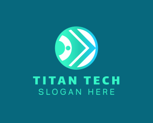 Tech Eye Surveillance logo design