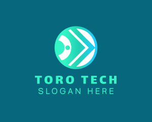 Tech Eye Surveillance logo design