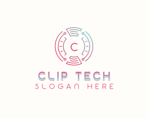 Cyber Tech App logo design