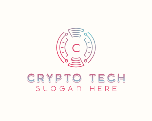 Cyber Tech App logo design