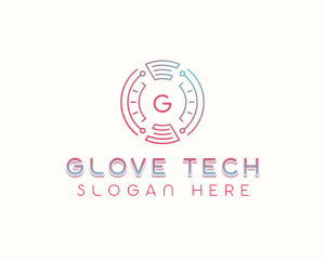 Cyber Tech App logo design