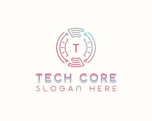 Cyber Tech App logo design