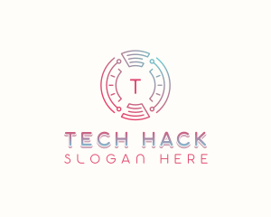 Cyber Tech App logo design