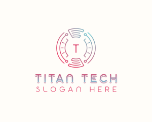 Cyber Tech App logo design