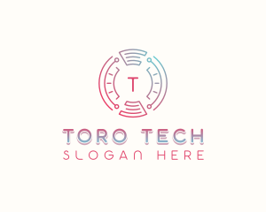 Cyber Tech App logo design