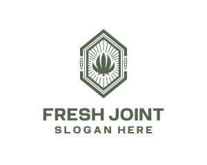 Joint - Marijuana Leaf Joint logo design