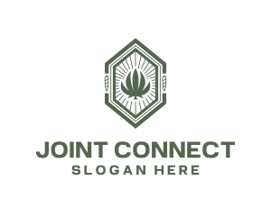 Joint - Marijuana Leaf Joint logo design