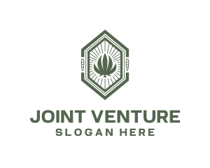 Joint - Marijuana Leaf Joint logo design