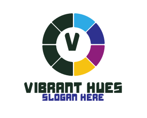 Color - Color Wheel Palette logo design