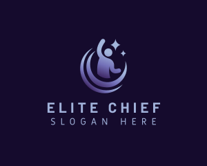 Chief - Human Leadership Person logo design